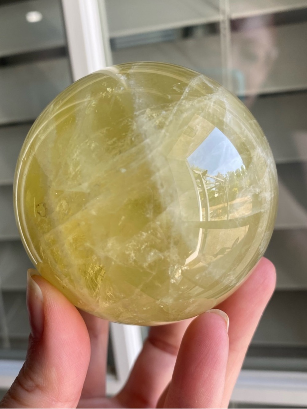Citrine Crystal Sphere - Picture 6 of 8